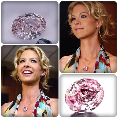 Trước đó, nhiều viên kim cương pha màu tự nhiên cũng đã bán được mức giá kỷ lục.Viên kim cương Steinmetz Pink này trị giá 25 triệu USD.